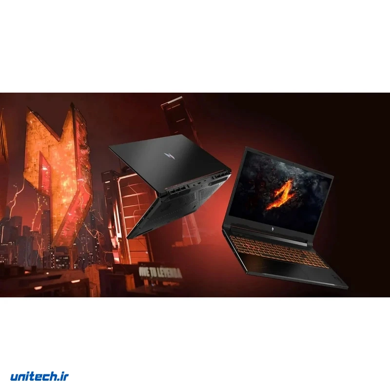 لپ تاپ 16 اینچی ایسر مدل Nitro V 16 ANV1671760Qi7 14650HX16GB DDR5 5600MHz512GB SSDRTX4050FHD 165Hz13